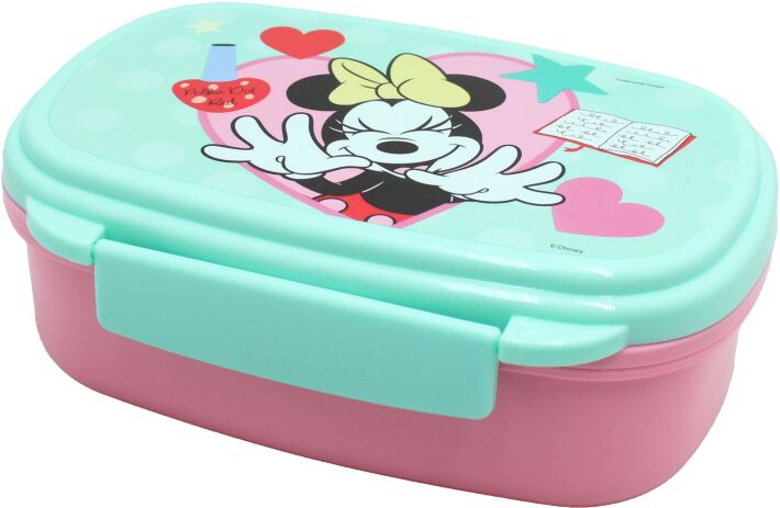 Gim Δοχείο Φαγητού Με Κουτάλι/Πιρούνι Minnie (553-06276) (1)