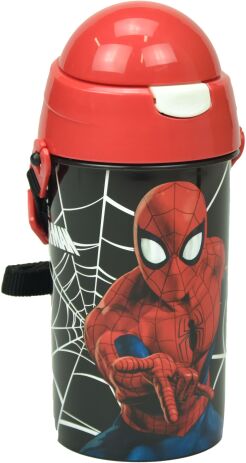 GIM Παγούρι PP Spiderman 500ml-3 Σχέδια (557-00209) (0)