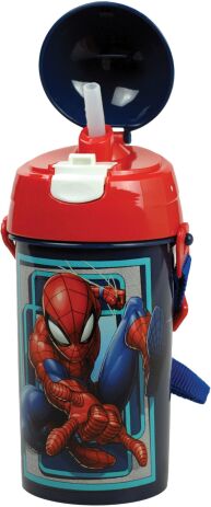 GIM Παγούρι PP Spiderman 500ml-2 Σχέδια (557-02209) (3)