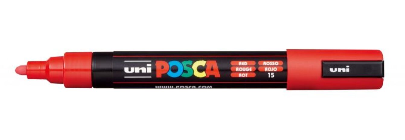 Posca Μαρκαδόρος Μεσαίο Κόκκινο-1Τμχ (BL-BL-4044) (1)