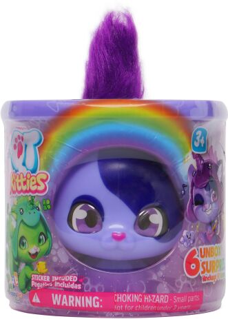 QT Kitties Rainbow Φιγούρα-6 Σχέδια (450006) (0)