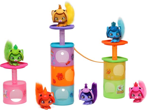 QT Kitties Rainbow Φιγούρα-6 Σχέδια (450006) (3)