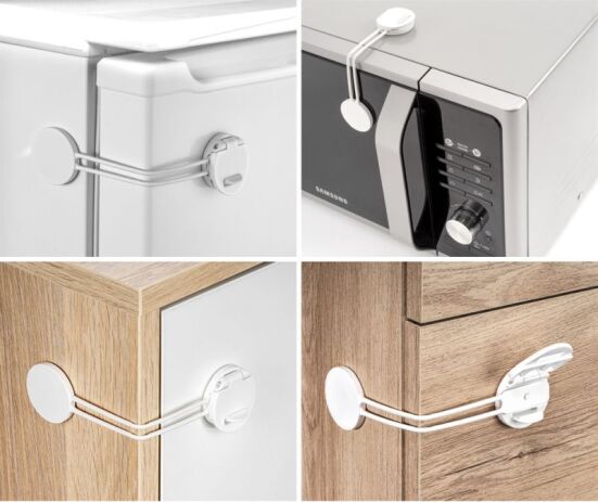 Reer Κλειδαριά Πολλαπλών Χρήσεων Λευκή (1206-72030) (1)