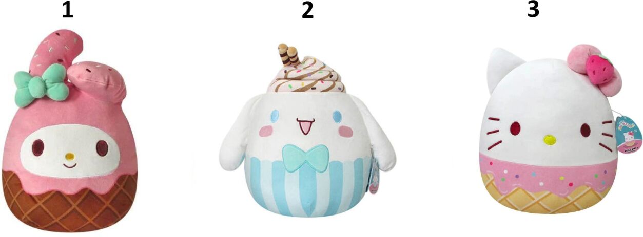 Squishmallows-Sanrio W1 30cm-3 Σχέδια (JWSQ0077) (1)