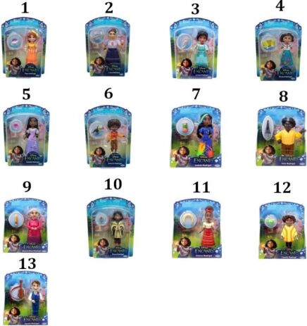 Disney Encanto Φιγούρα Με Αξεσουάρ 7cm-13 Σχέδια (JPA22962-X) (1)