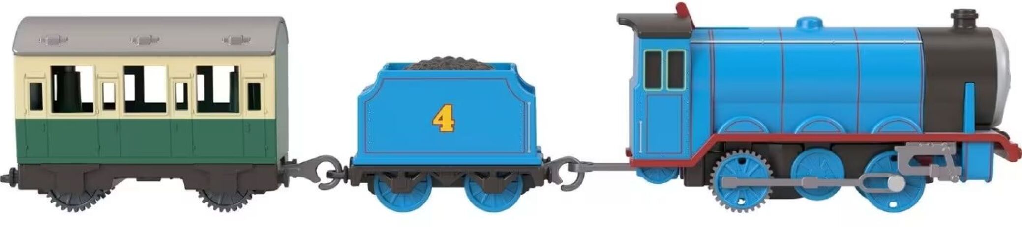 Fisher Price Thomas Trackmaster Μηχανοκίνητα Τρένα Με 2 Βαγόνια-5 Σχέδια (HFX97) (5)