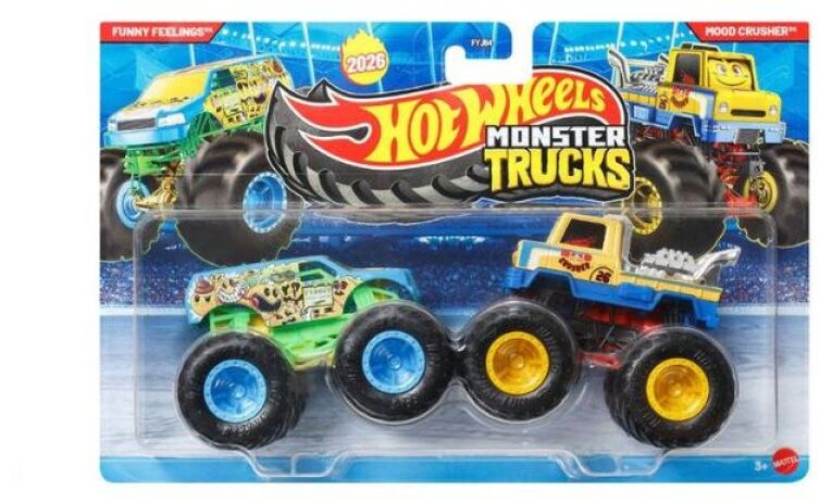 Monster Trucks Οχήματα Σετ Των 2-6 Σχέδια (FYJ64) (3)