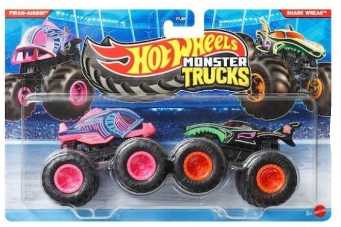 Monster Trucks Οχήματα Σετ Των 2-6 Σχέδια (FYJ64) (4)