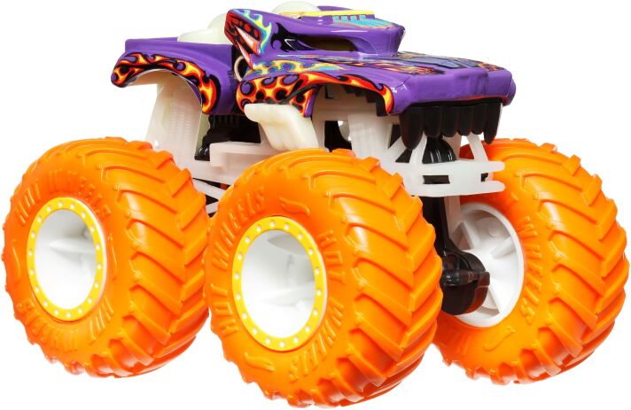 Hot Wheels Monster Trucks Glow-In-The-Dark-10 Σχέδια (JFX08) (4)
