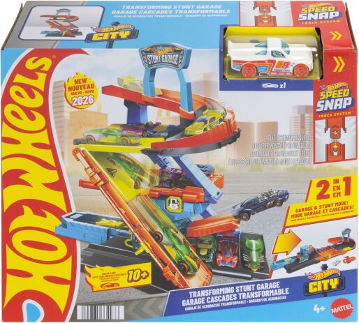 Hot Wheels Πίστα Πολυμορφικό Γκαράζ City (JHL94) (1)