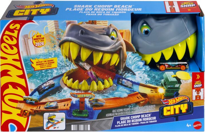 Hot Wheels Πίστα Επίθεση Καρχαρία City (JHL96) (1)