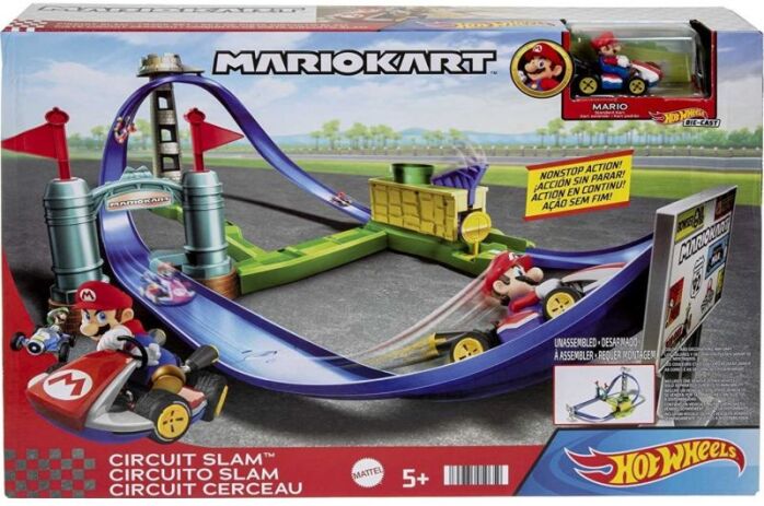 Hot Wheels Mario Kart Πίστα Circuit Slam (HGK59) (1)