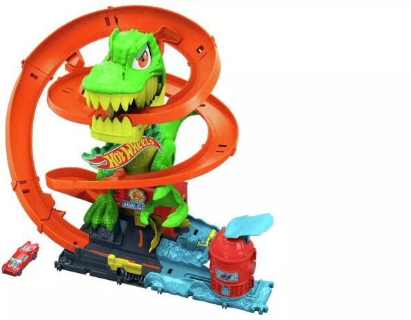 Hot Wheels T-Rex Πυροσβεστικός Σταθμός City (JBM73) (0)