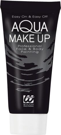 WM Aqua Makeup Μαύρο Σωληνάριο 30ml (02381) (0)