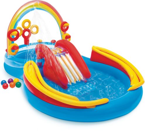 Intex Πισίνα Ουράνιο Τόξο Play Center 297x193x135cm (57453NP) (0)