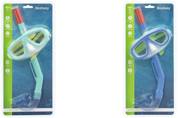 Bestway Σετ Μάσκα-Αναπνευστήρα Fundive- 2 Σχέδια (24018) (2)