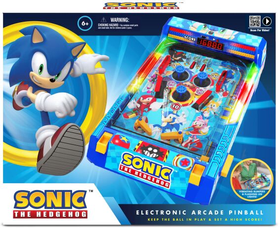 MAM Pinball Sonic Electronic Arcade (SN2001) (1)