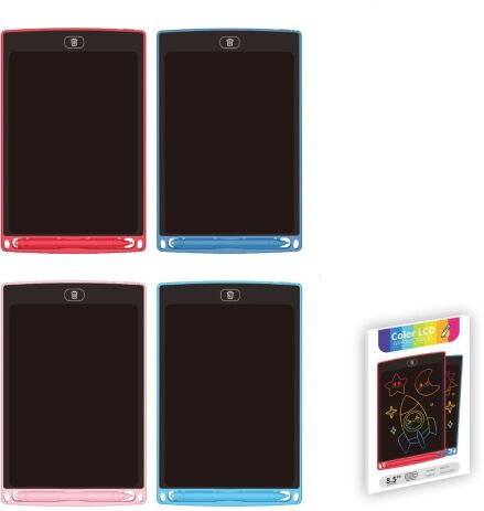 BW Πίνακας Drawing Color LCD 8.5"-4 Σχέδια-1Τμχ (C85-12) (0)