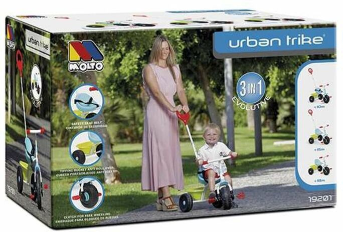 Barval Molto Τρίκυκλο Baby Blue (19201) (1)