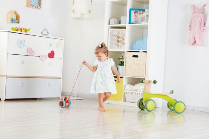 Hape Push & Pull Ξύλινο Συρόμενο Πουλάκι (E0360) (3)