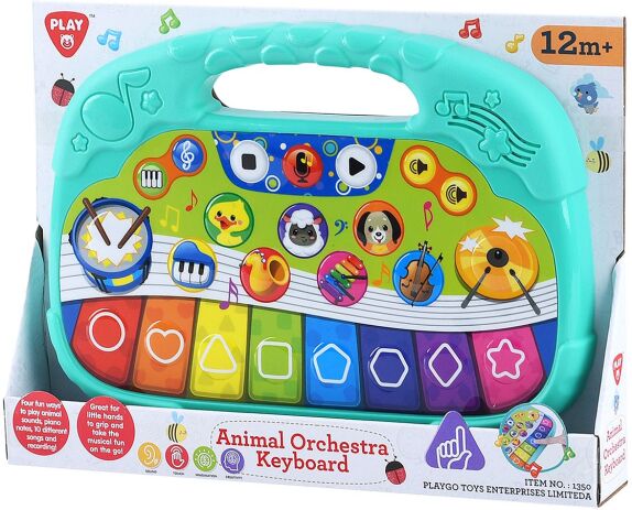 Playgo Πιάνο Animal Orchestra B/O (1350) (1)