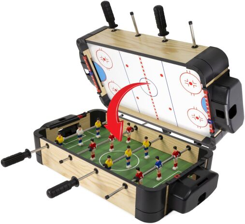 MAM Ξύλινο Ποδοσφαιράκι & Air Hockey Tabletop 2 In 1 (MA3150BH) (0)