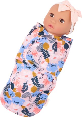 Lullababy Μωρό With Onesie & Swaddler (LBY7304Z) (1)