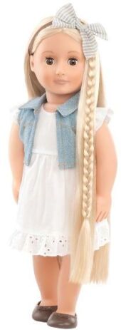Λαμπάδα Our Generation Κούκλα Phoebe Hair Grow (BD31055Z) (1)