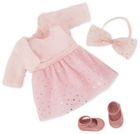 Our Generation Κούκλα Miranda With Pink Holiday Dress (BD31581Z) (3)