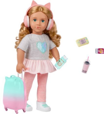 Our Generation Κούκλα Linzi With Accessories Traveler (BD31709Z) (0)