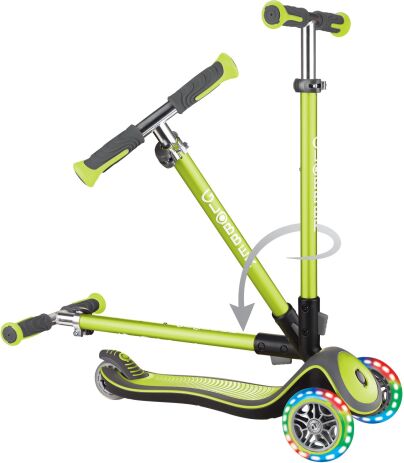 Globber Scooter Elite Deluxe-Lime Green (444-406) (4)