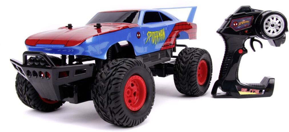Jada Τηλεκατευθυνόμενο Spiderman 1969 Dodge Charger Daytona 45cm 1:12 (253229000) (0)