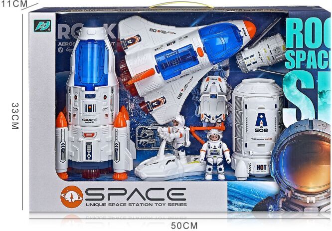 BW Σετ Space Διαστημικός Σταθμός Playset (H323-2) (1)