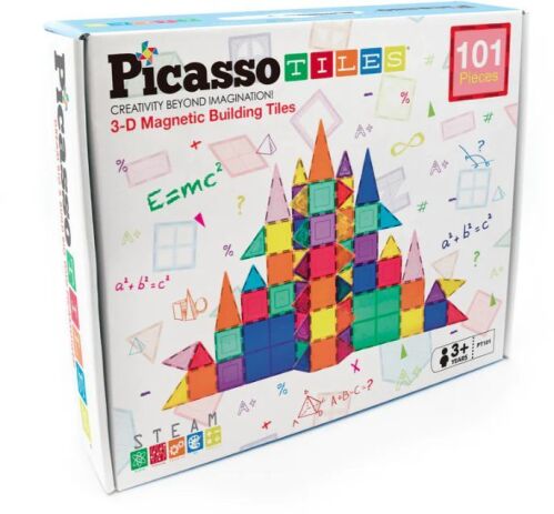 Picasso Tiles 3D Magnetic Building Tiles 101Τμχ (PT101) (0)