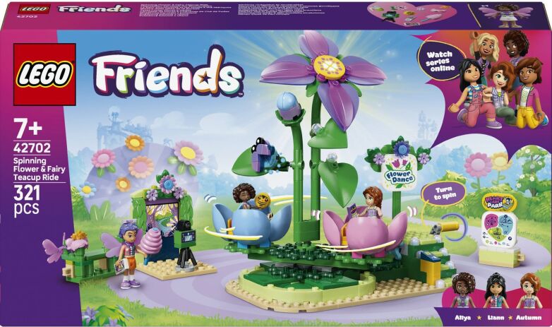 LEGO® Friends Spinning Flower & Fairy Teacup Ride (42702) (0)