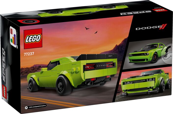 LEGO Speed Champions Dodge Challenger SRT Hellcat Sports Car (77237) (7)