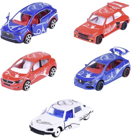 Majorette D/C Giftpack French Touch Σετ 5 Οχήματα 7.5cm (212055012) (0)