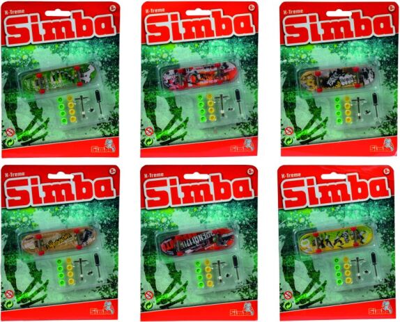 Simba Finger Skateboard-6 Σχέδια (103302162) (2)
