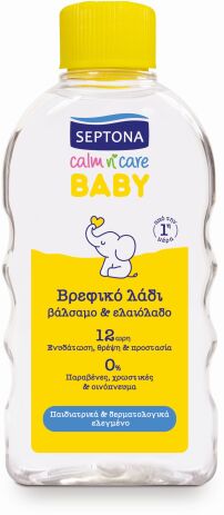 Septona Baby Calm Ν' Care Βρεφικό Λάδι 200ml (1120050200002) (0)