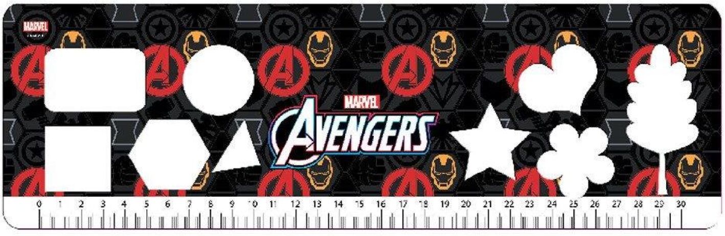 Iron Man Μπλοκ Ζωγραφικής 23x33 40 Φύλλων Με Αυτοκόλλητα Στένσιλ-2 Σχέδια-1 Τμχ (000506304) (4)