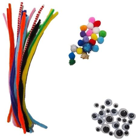 Υλικά Χειροτεχνίας The Littlies Σετ Χειροτεχνίας 450Τμχ (0646903) (1)