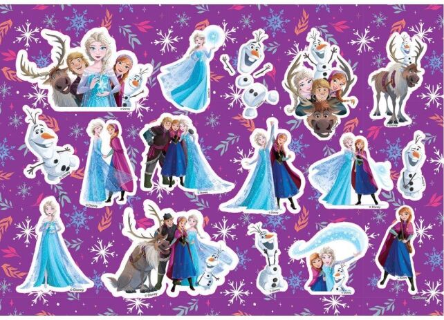 Frozen II Μπλοκ Ζωγραφικής 23X33 40 Φύλλων Με Στένσι-2 Σχέδια-1Τμχ (000564985) (1)
