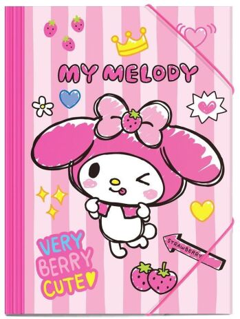 My Melody Φάκελος Λάστιχο Χάρτινος 25Χ35 (000490303) (0)