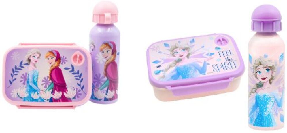 Frozen II Φαγητοδοχείο-Παγούρι Αλουμινένιο Σετ-2 Σχέδια (000564928) (2)