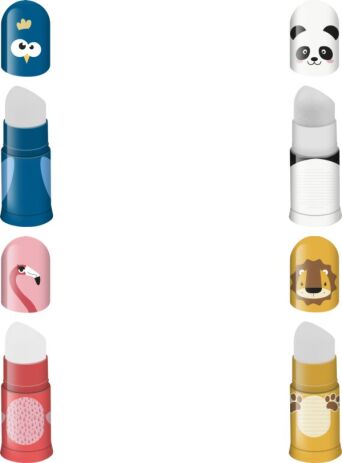 Faber Castell Γόμα-Ξύστρα Faces Combi 4 Σχέδια-1Τμχ (12309461) (1)