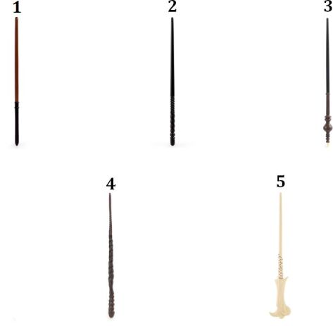 WW Harry Potter Μαγικά Ραβδιά-5 Σχέδια (6061848) (1)