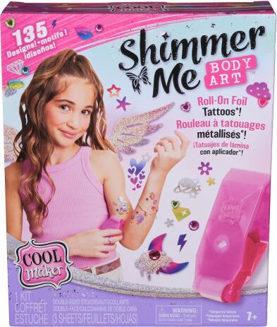 Cool Maker Shimmer Me Αστραφτερά Τατουάζ (6071786) (0)