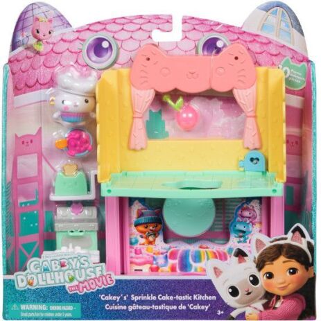 Gabby's Dollhouse Movie Mini Σετ Δωμάτια-Κουζίνα (6074281) (1)