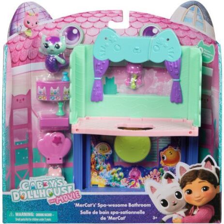 Gabby's Dollhouse Movie Mini Σετ Δωμάτια-Μπάνιο (6074306) (1)