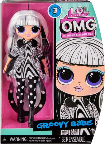 L.O.L Surprise Omg  Κούκλα-Groovy Babe (88573EUC) (1)
